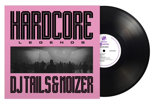 DJ Tails and Noizer - Hardcore Legends (1LP Black)