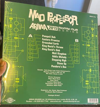 Mad Professor - Ariwa Riddim Dub Series 2015