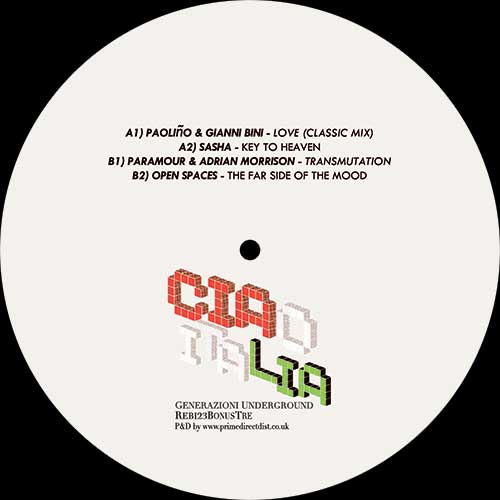 Various Artists - Ciao Italia Generazioni Underground - Bonus EP Tre