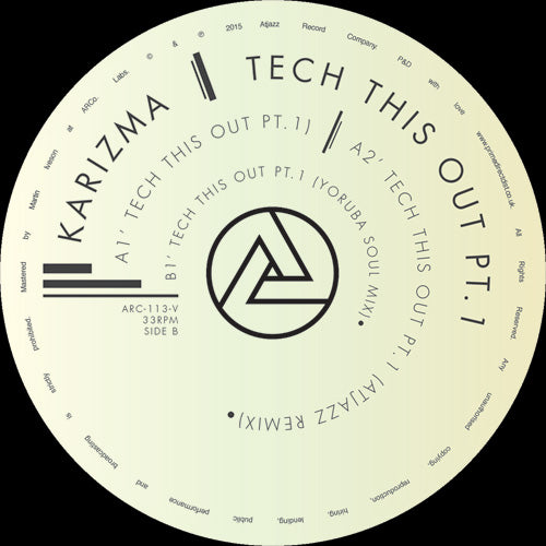 KARIZMA - TECH THIS OUT, PT. 1