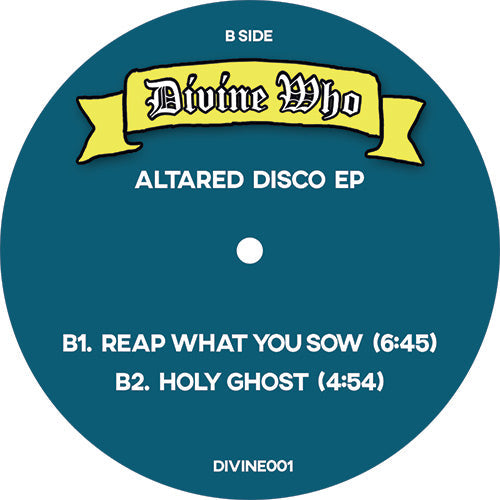 Divine Who - Altared Disco EP