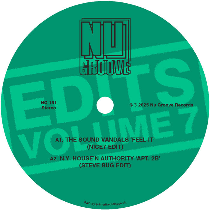The Sound Vandals / N.Y. House'n Authority / Avant Garde / You Know Who! - Nu Groove Edits, Vol. 7