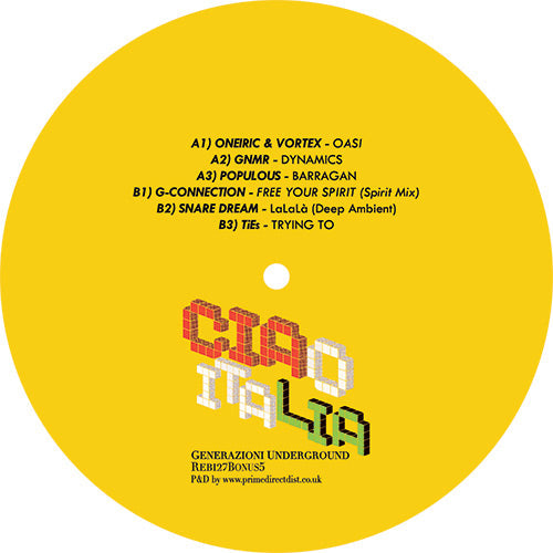 Various Artists - Ciao Italia. Generazioni Underground Bonus Cinque