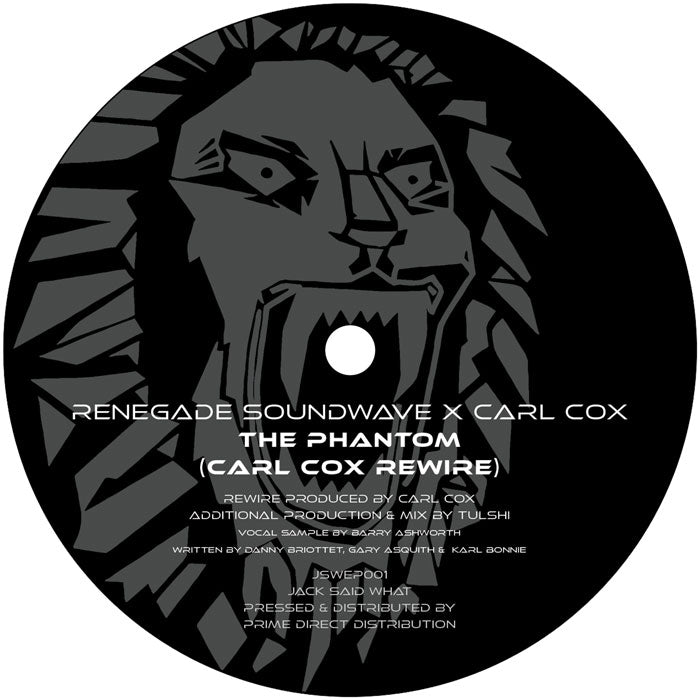 Renegade Soundwave / Carl Cox / Mr.C - The Phantom (Carl Cox Rewire) / Probably A Robbery (Mr.C Rewire)
