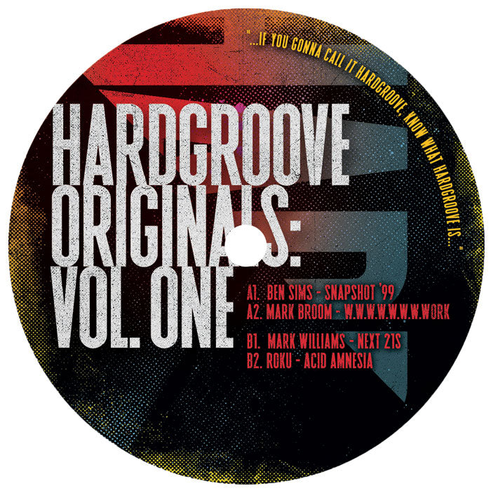Ben Sims / Mark Broom / Mark Williams / Roku - Hardgroove Originals EP