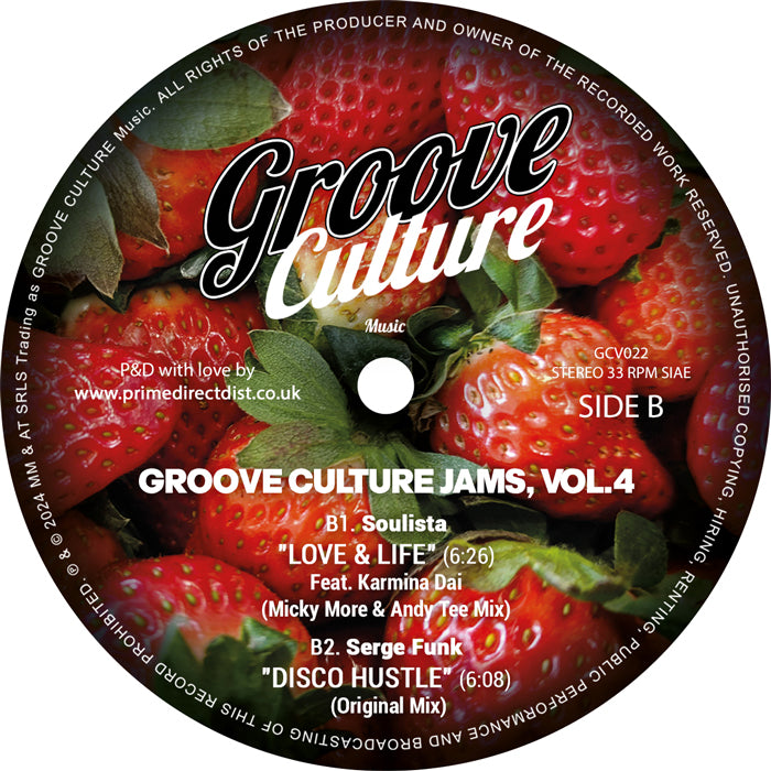 Reverendos Of Soul / Right To Life / Soulista / Serge Funk - Groove Culture Jams Vol.4