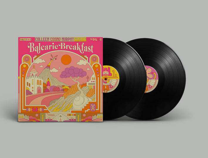 洋楽 Balearic Breakfast Vol. 1 LP COLLEEN COSMO MURPHY PRESENTS BALEARIC BREAKFAST VOL 1 & 2/COLLEEN