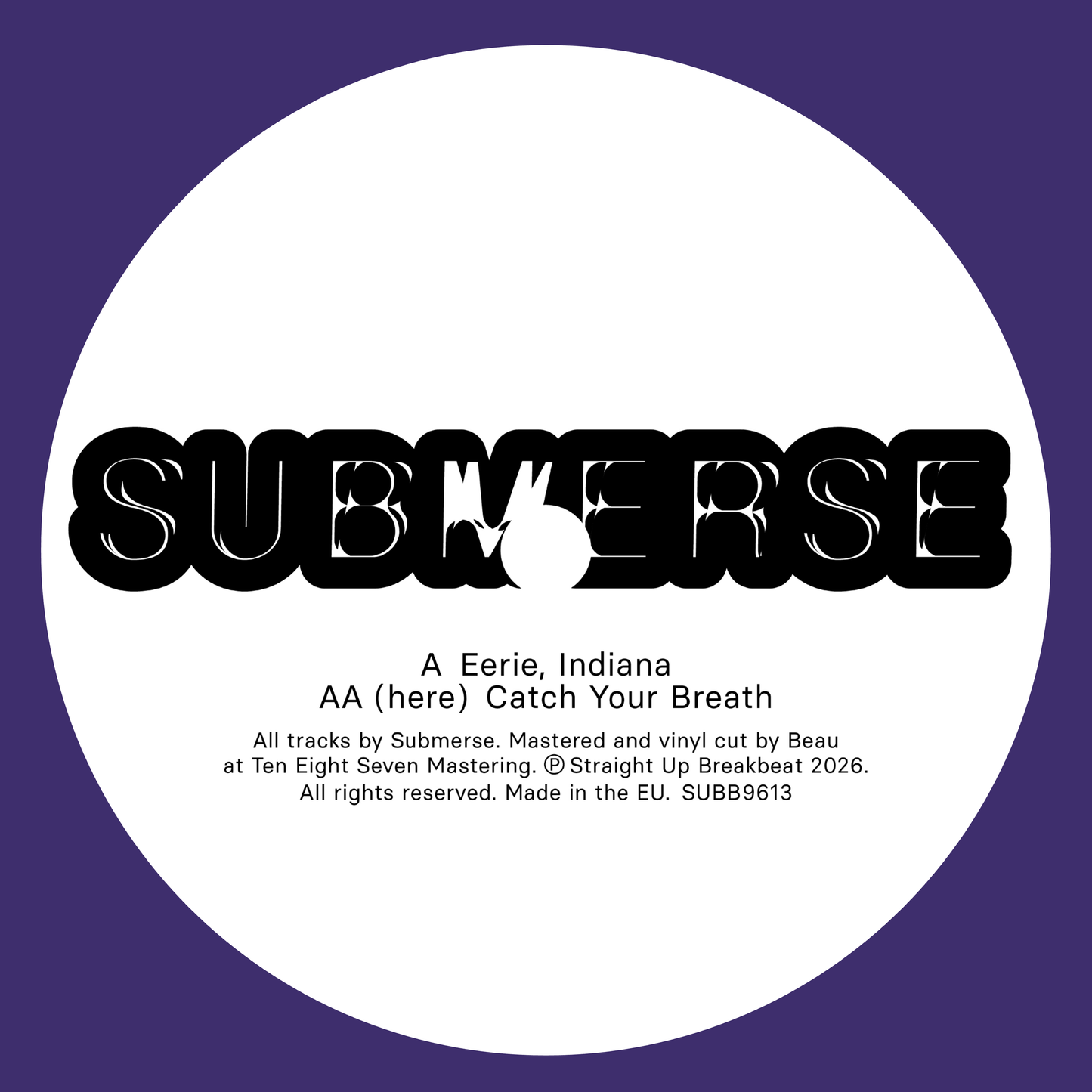 Submerse - Eerie, Indiana / Catch Your Breath (Purple Vinyl)