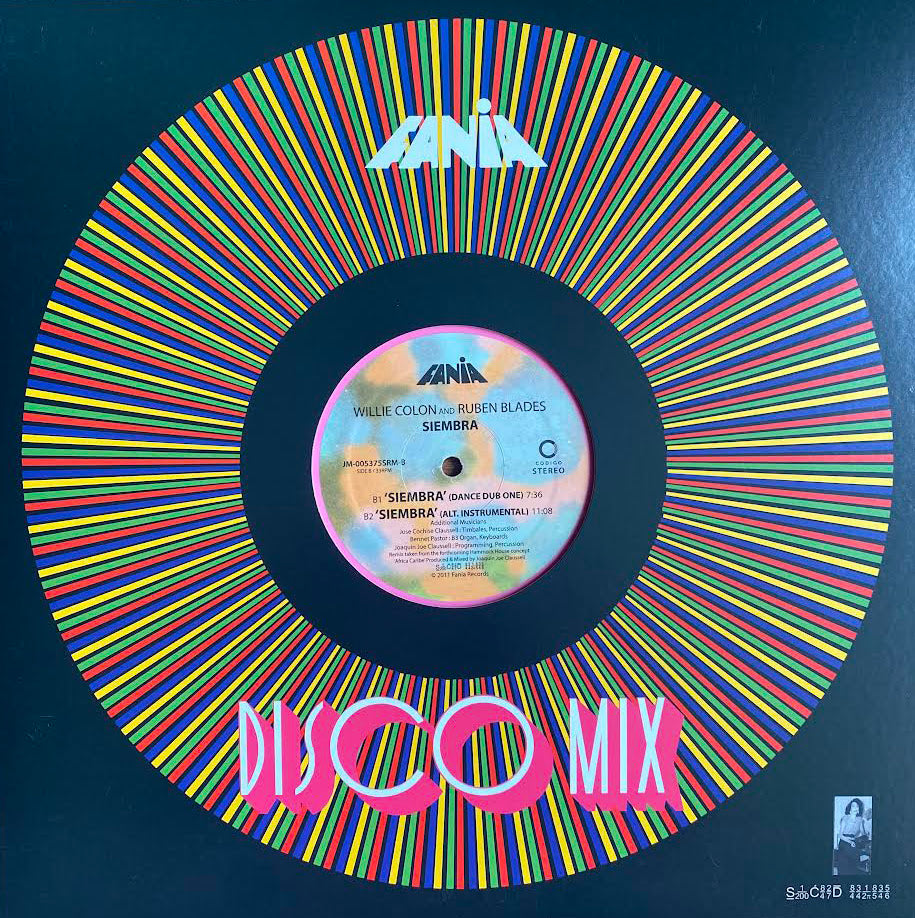 Willie Colon & Ruben Blades - Siembra Remix : Joe Claussell Sacred Rhythm Music / Fania Music (PINK VINYL REPRESS)