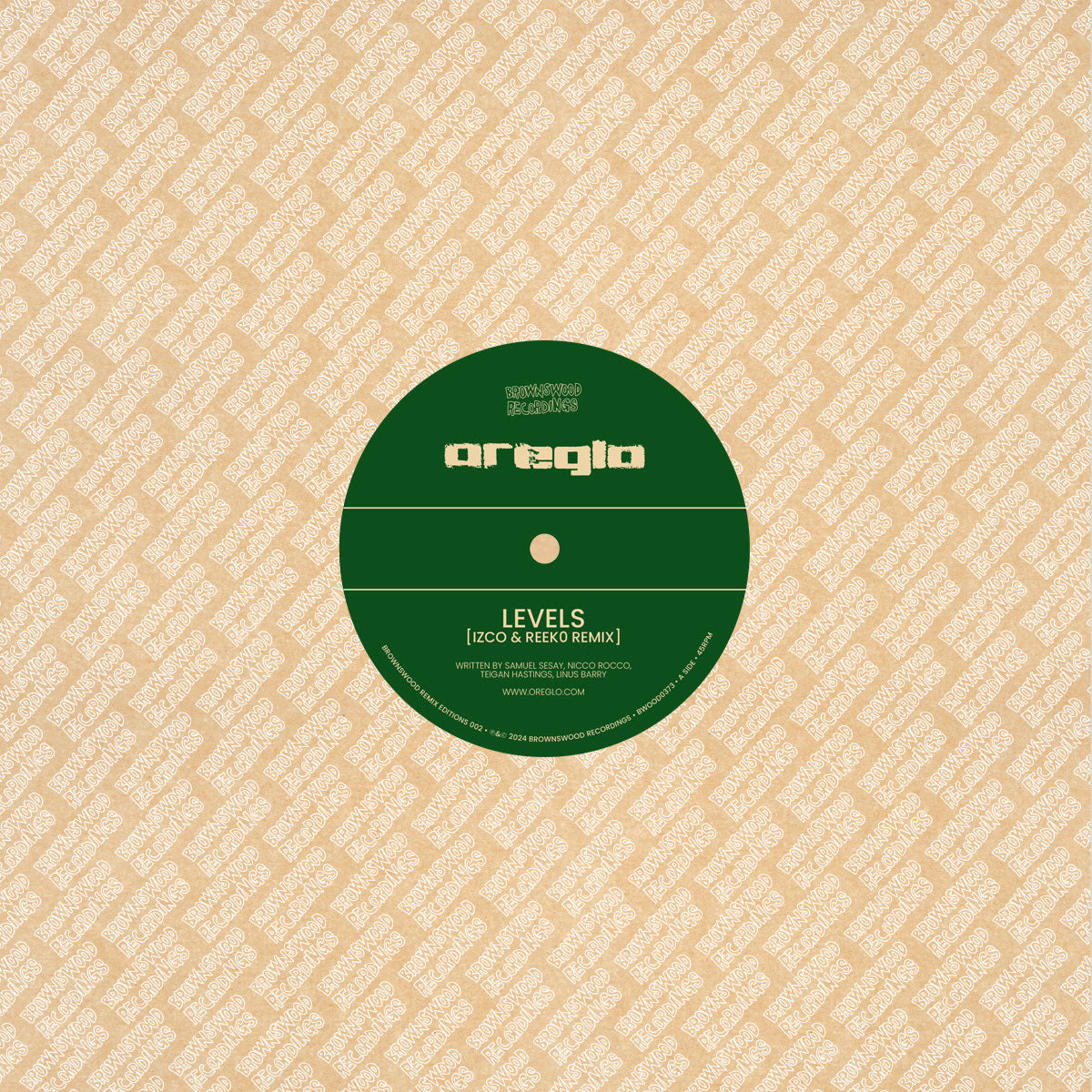 Oreglo - Brownswood Remix Editions 002