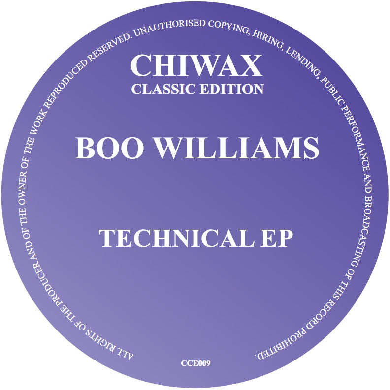 Boo Williams - Technical EP