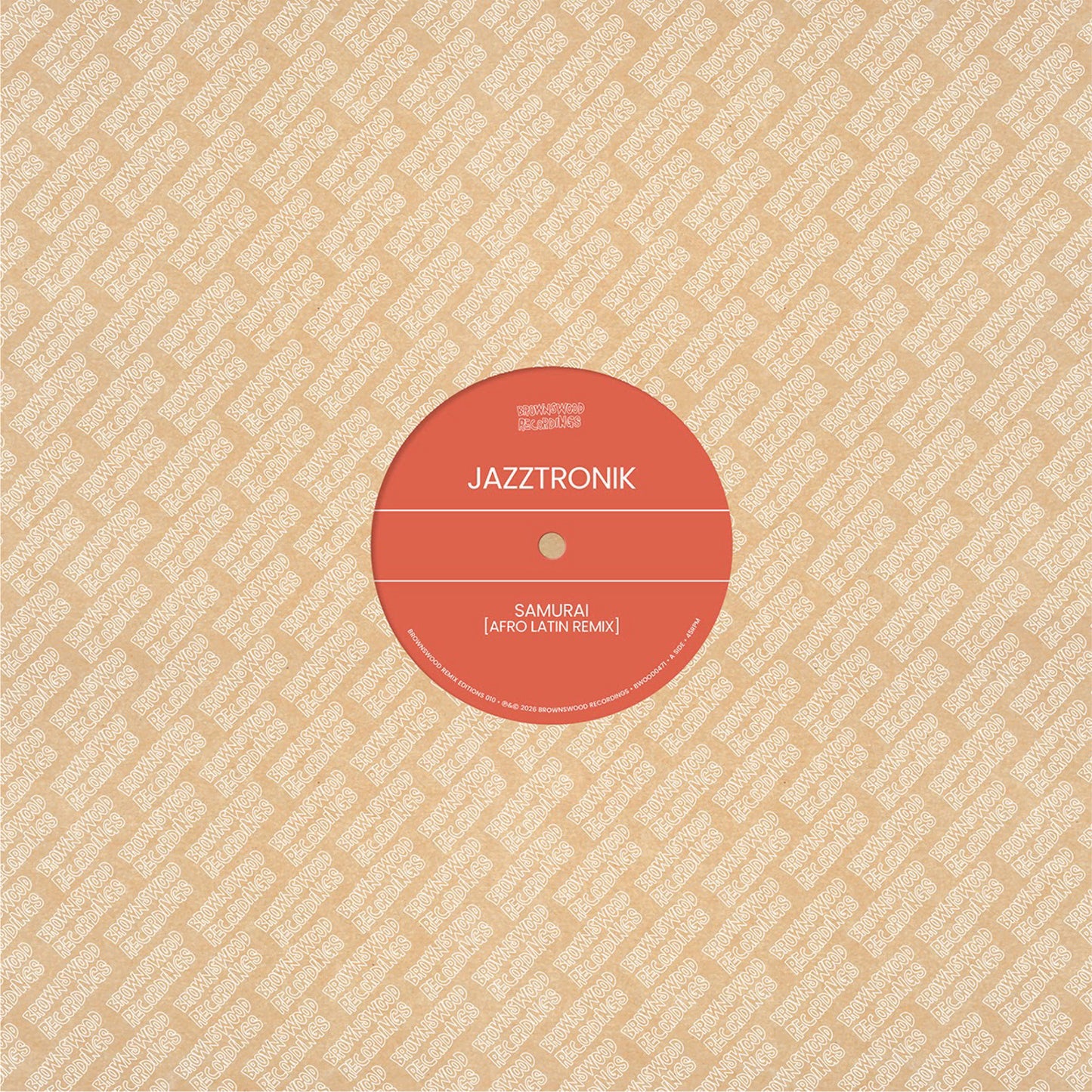 Jazztronik - Brownswood Remix Editions 010 - SAMURAI Remixes