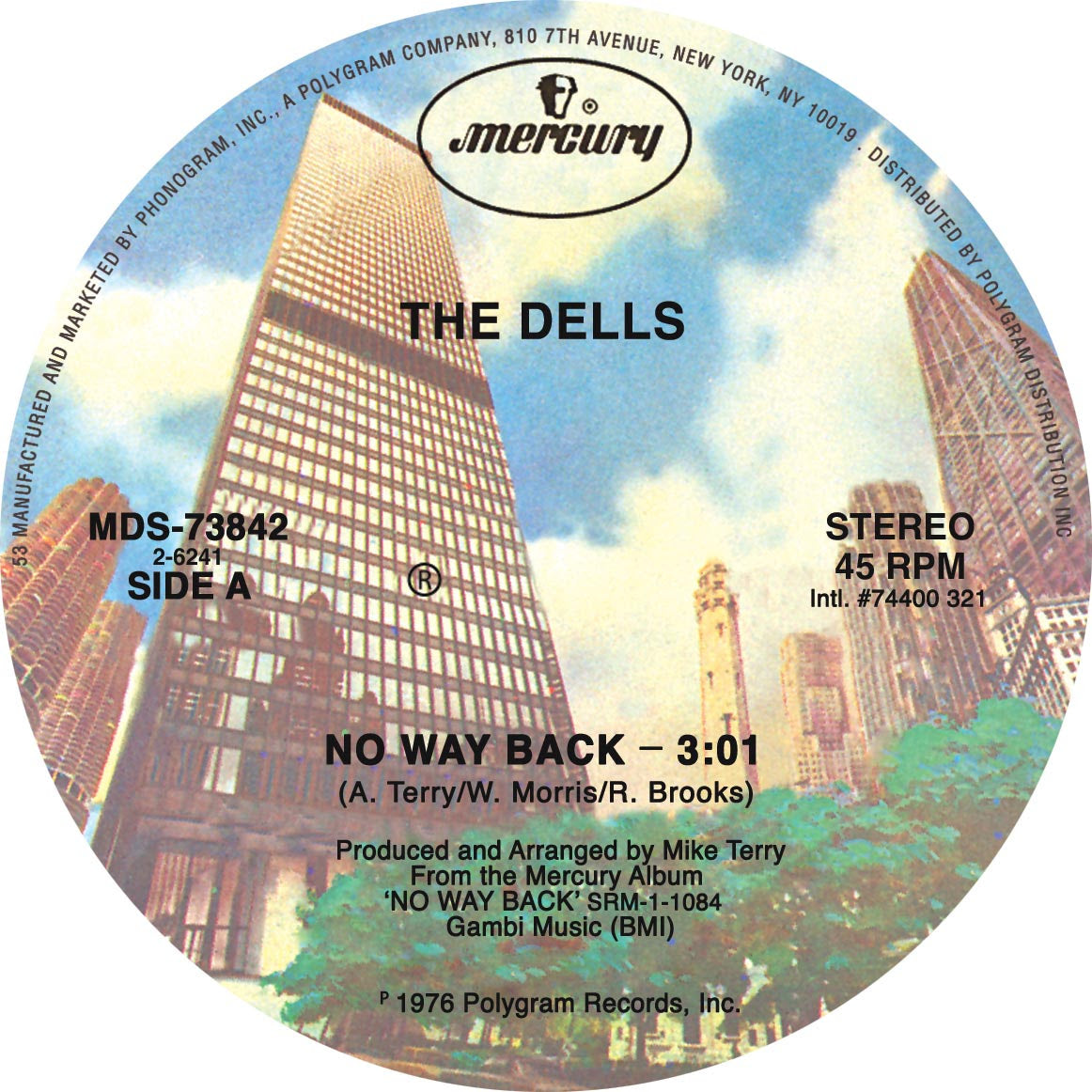 THE DELLS - No Way Back (Original & Ron Hardy Edit)
