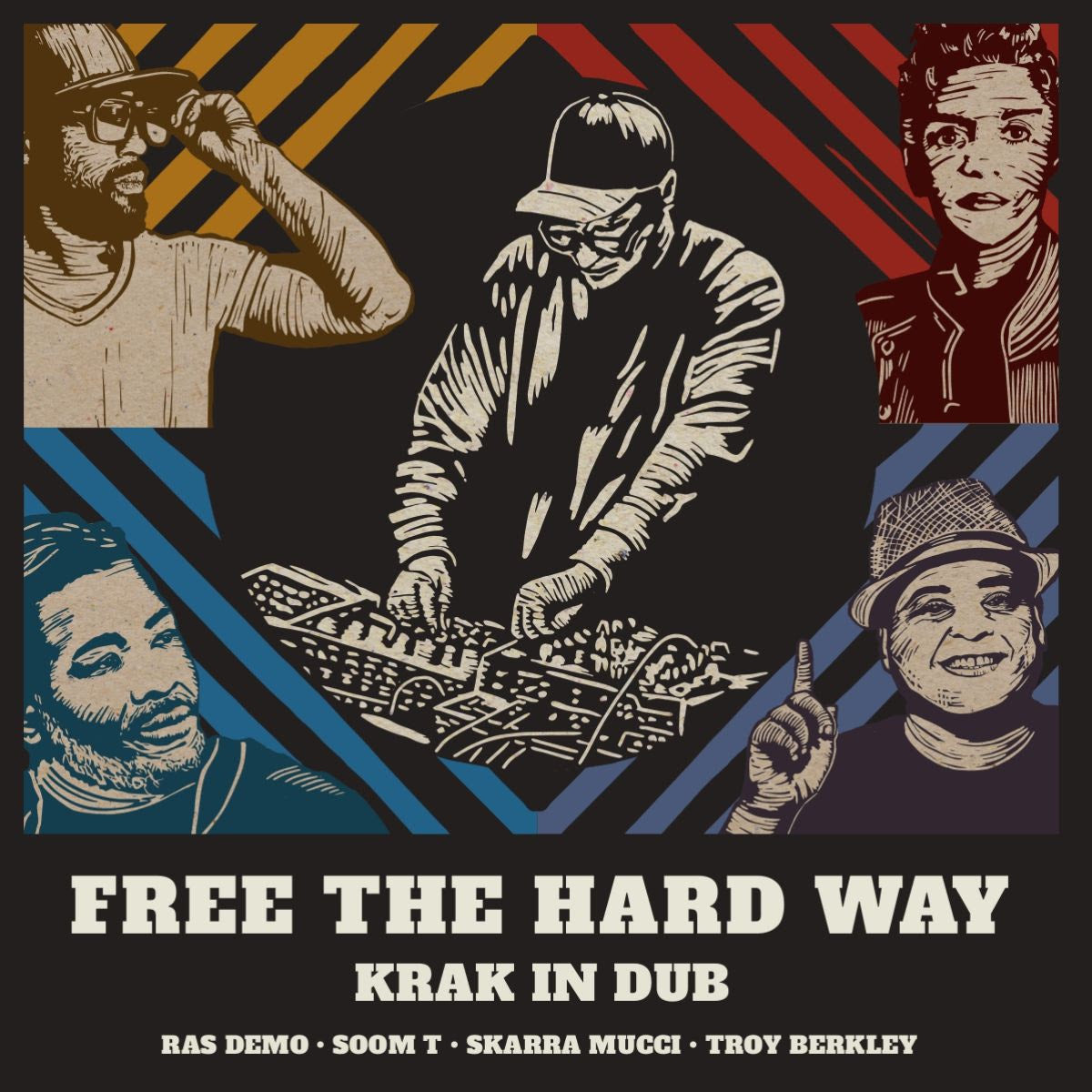 Krak in Dub - Free The Hard Way