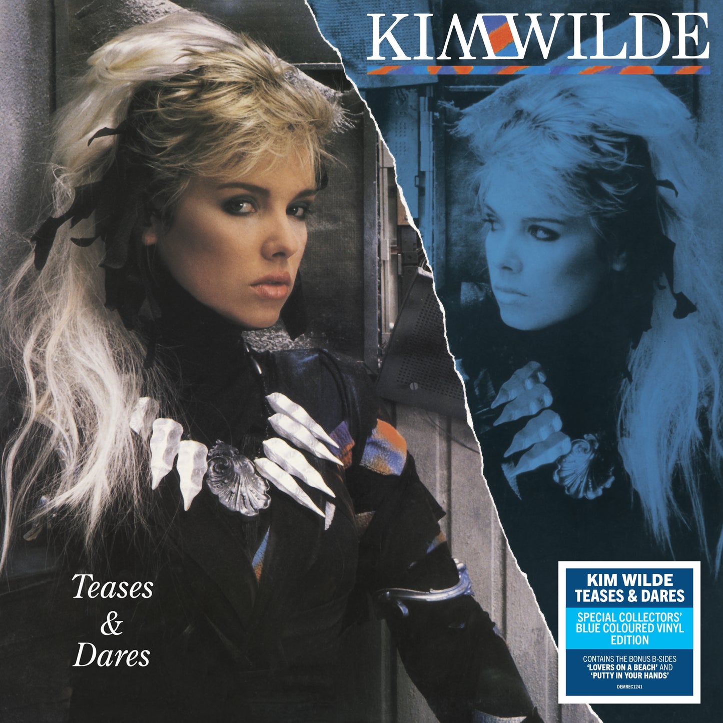 KIM WILDE - Teases & Dares (Blue Vinyl)