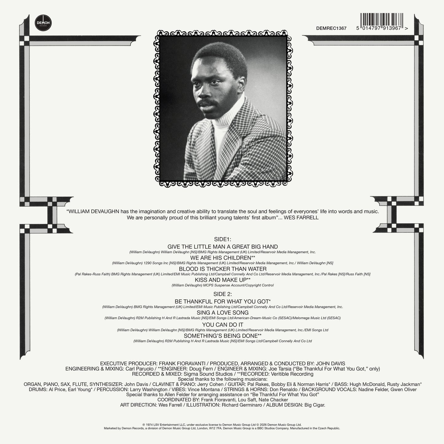 William Devaughn - Be Thankful For What You Got