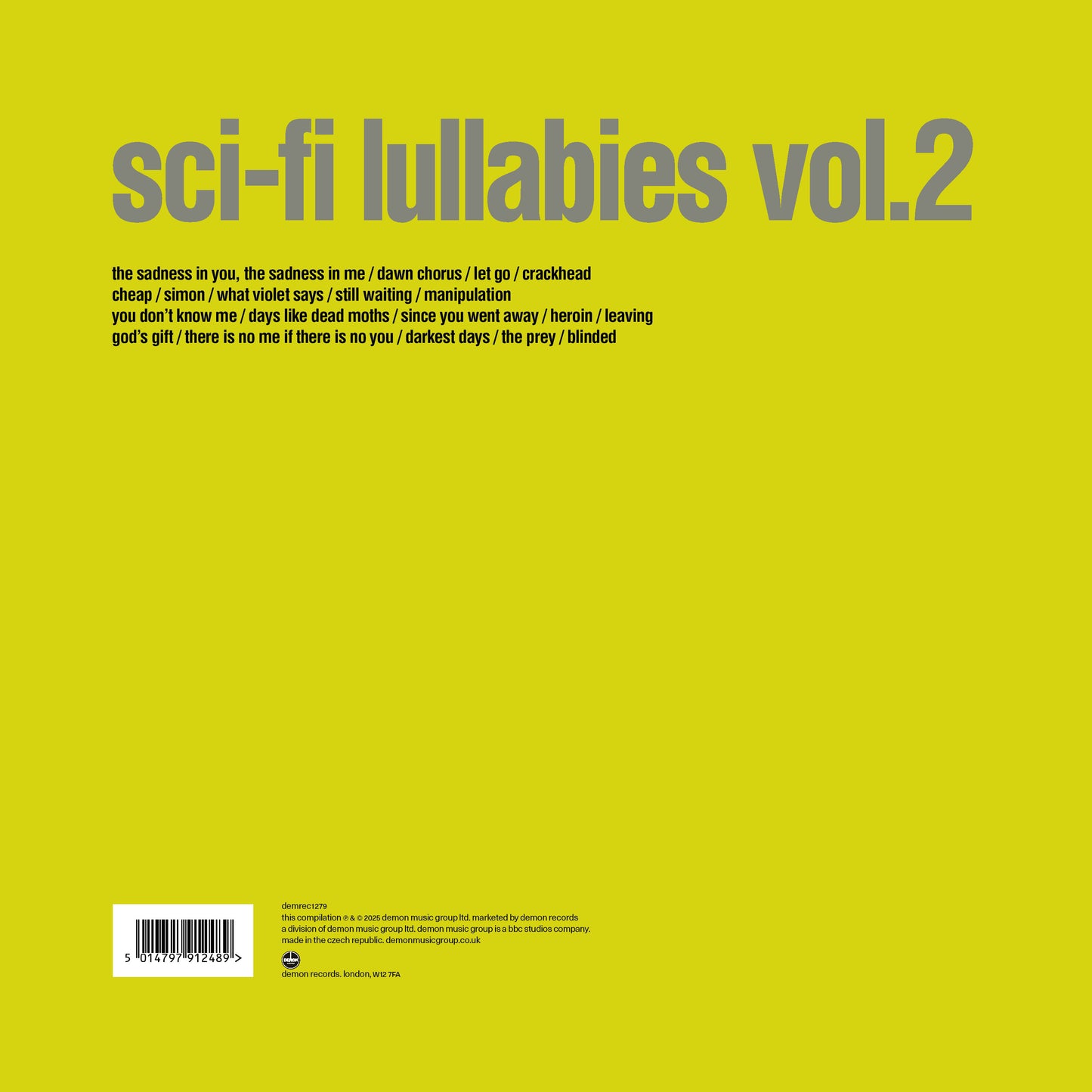 Suede - Sci-Fi Lullabies: Vol.2