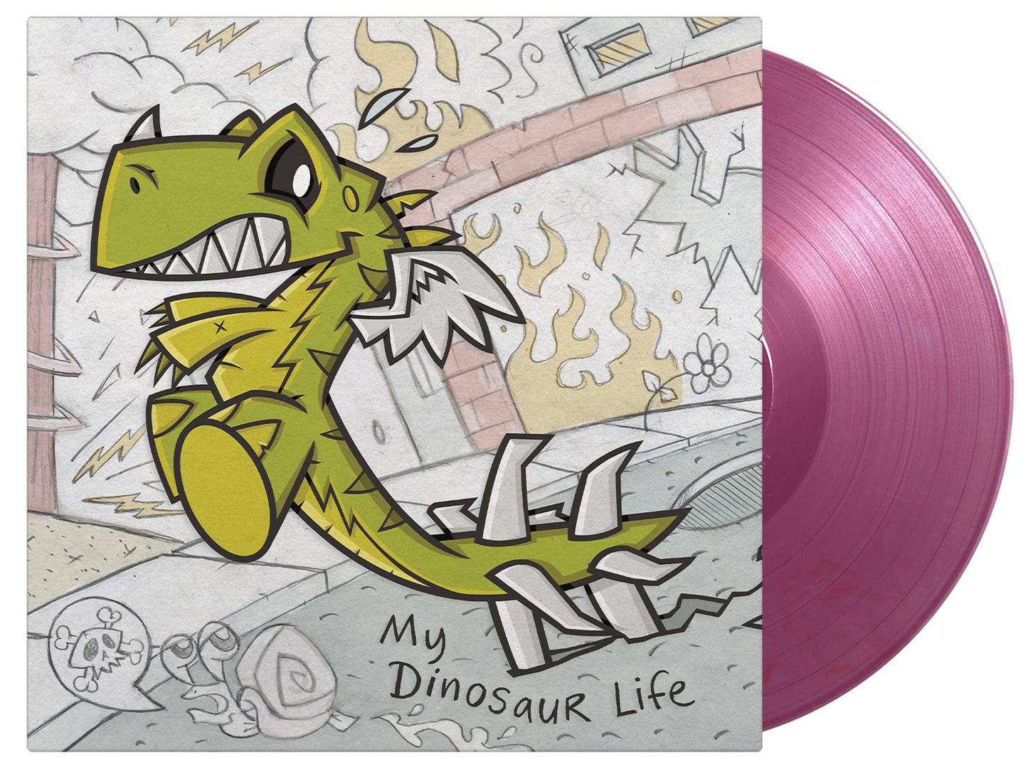 Motion City Soundtrack - My Dinosaur Life (1LP Purple & Red Coloured)