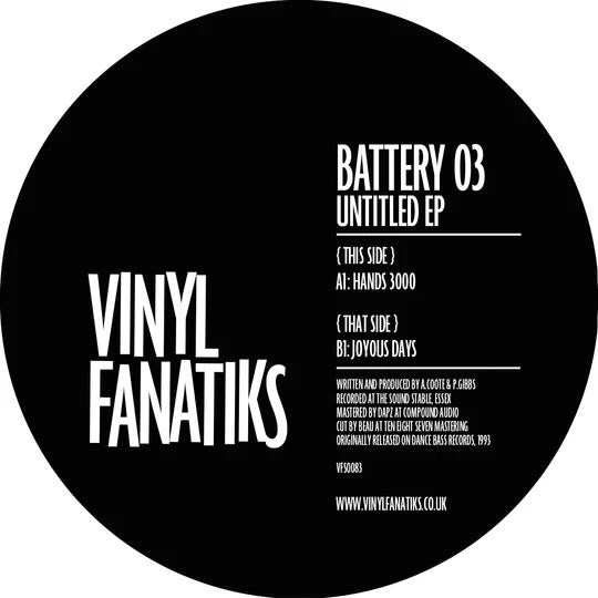 Battery 03 - Untitled EP