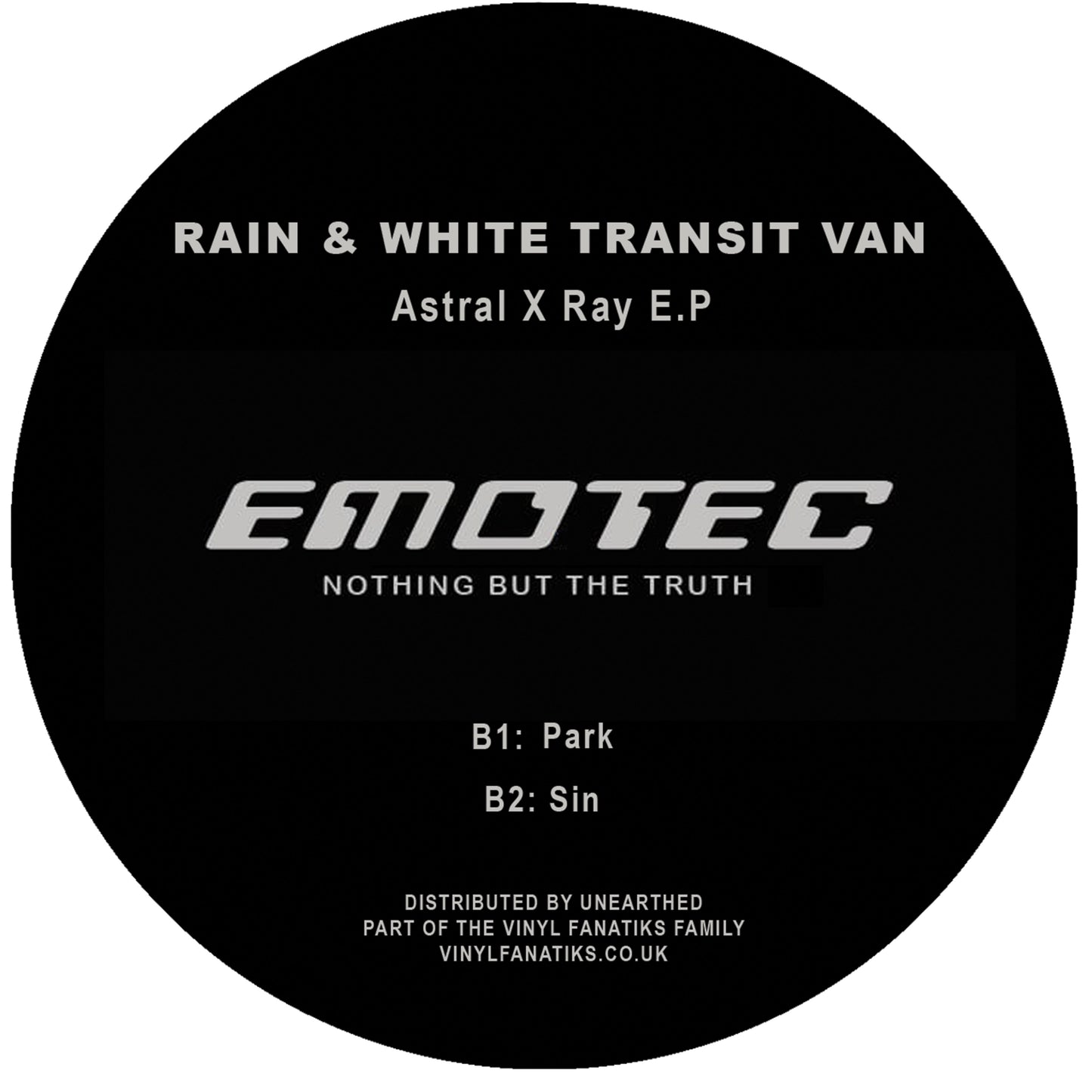 Rain & White Transit Van - The Cliffdive EP