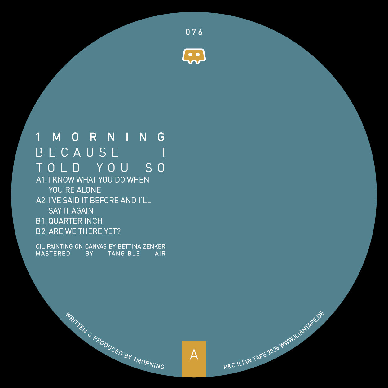 1morning - Because I Told You So