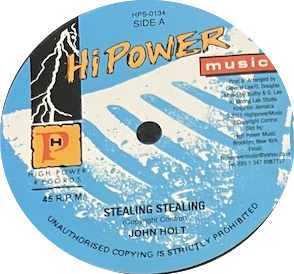 John Holt -  Stealing [7" Vinyl]