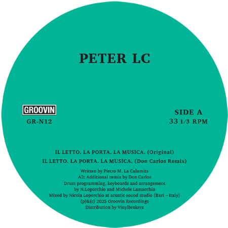 PETER LC - Il Letto. La Porta. La Musica.