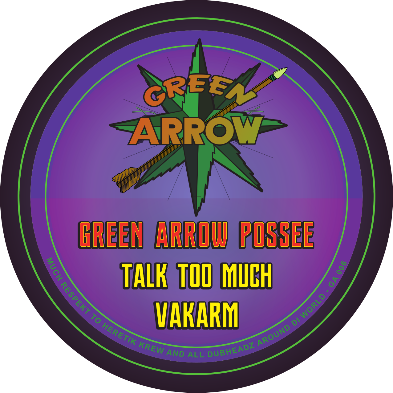 GA Posse - Talk Too Much / Vakarm
