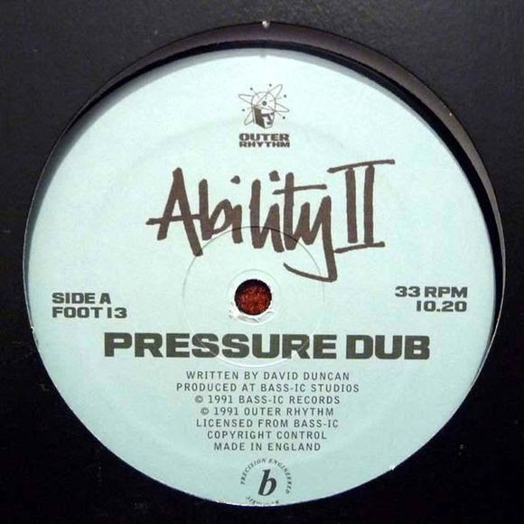 Ability II - Pressure Dub