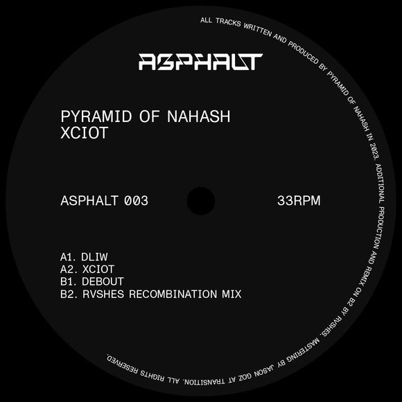 Pyramid Of Nahash - Xciot EP