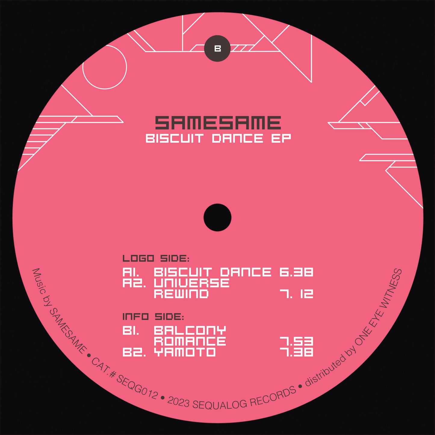 SameSame - Biscuit Dance EP