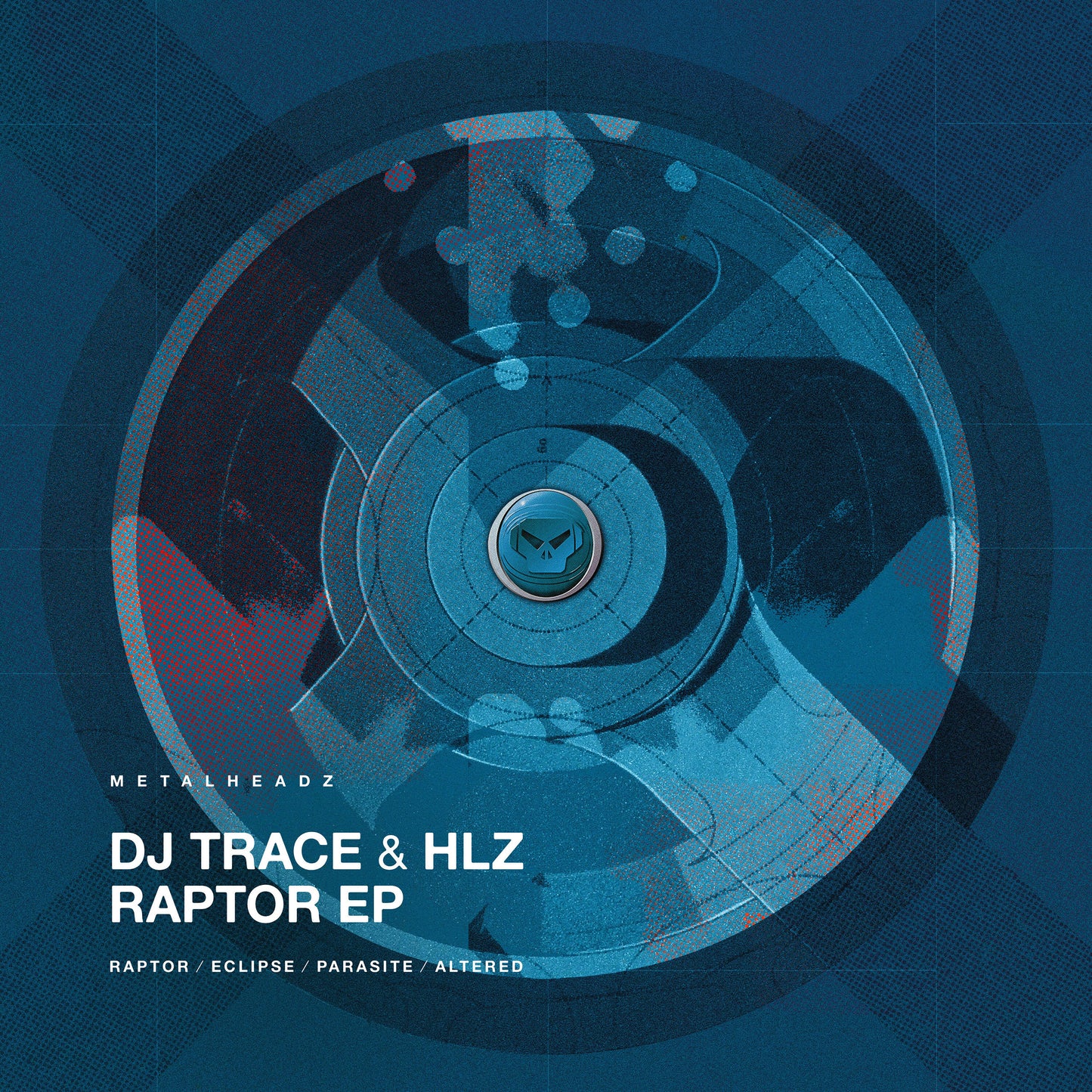 Dj Trace & HLZ - Raptor EP (Blue Marbled Vinyl)
