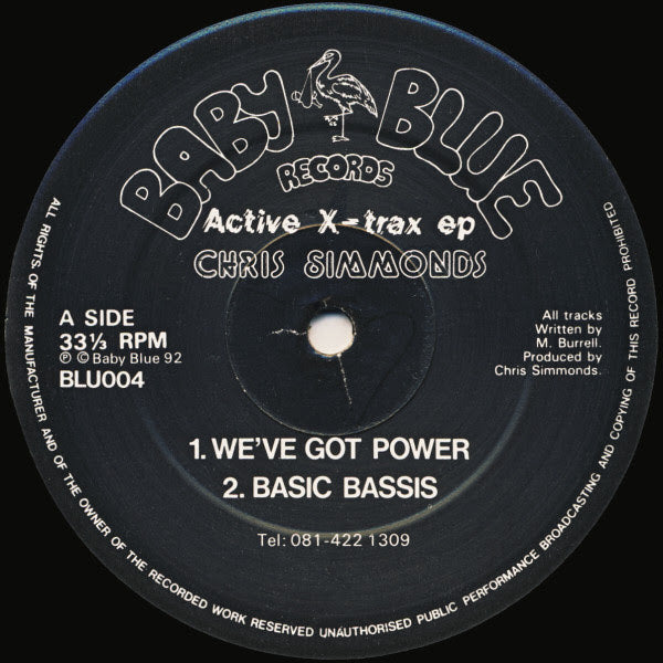 Chris Simmonds – Active X-Trax EP