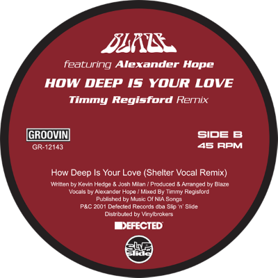 Blaze - Wishing You Were Here / How Deep is Your Love