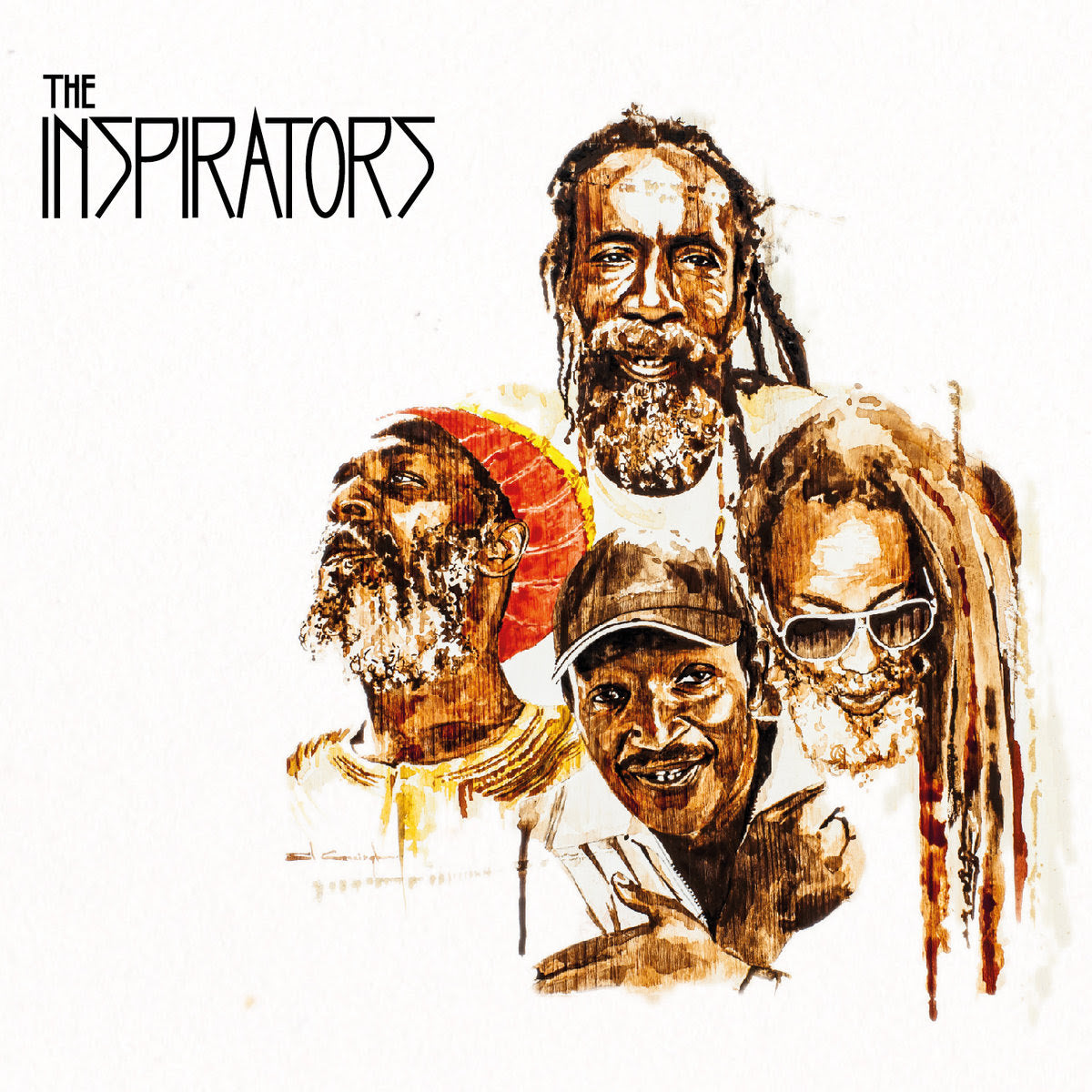 The Inspirators (Leroy “Horsemouth” Wallace, Lloyd Parks, Earl “Chinna” Smith and Anthony “Sangie” Davis) - The Inspirators LP