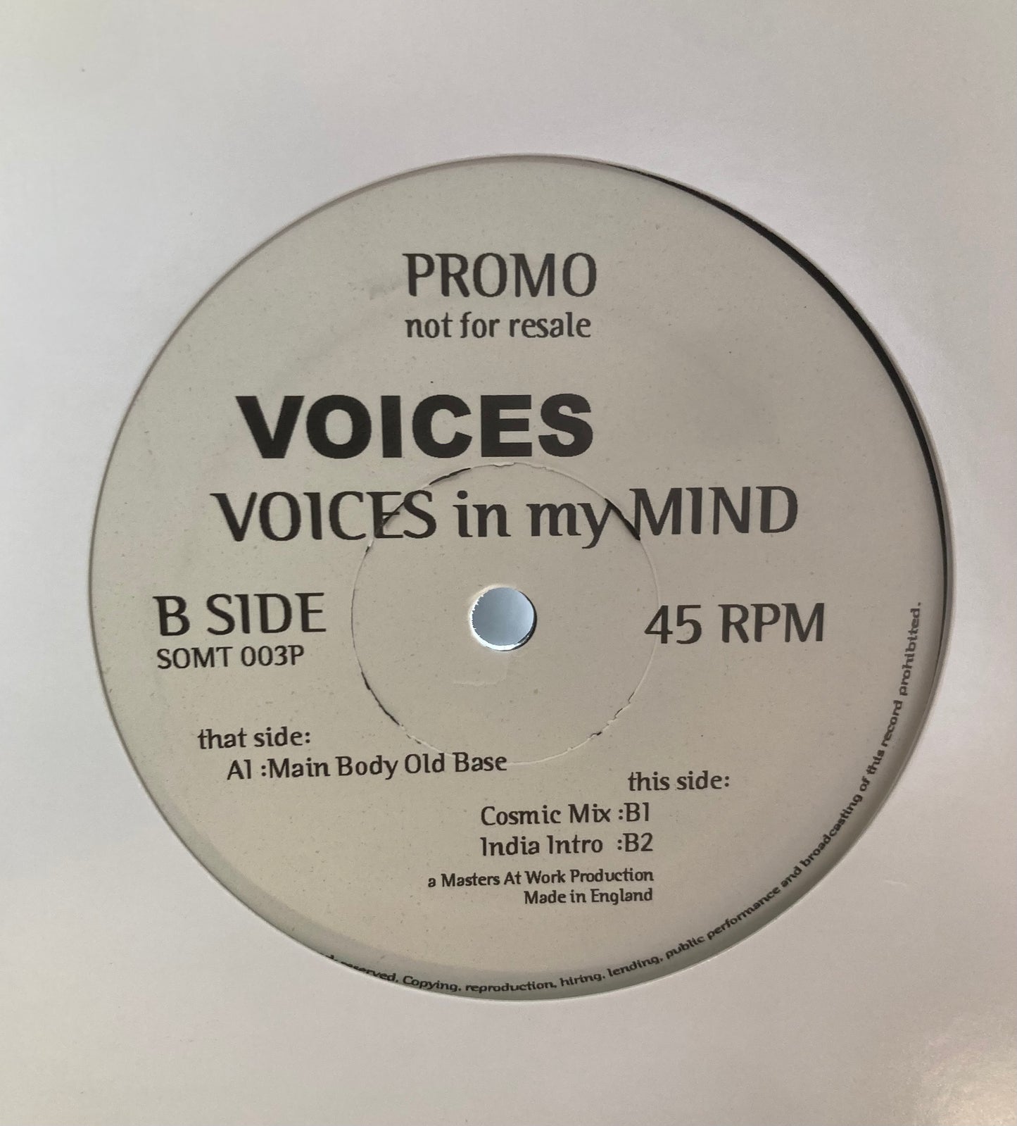 Voices - Voices In My Mind