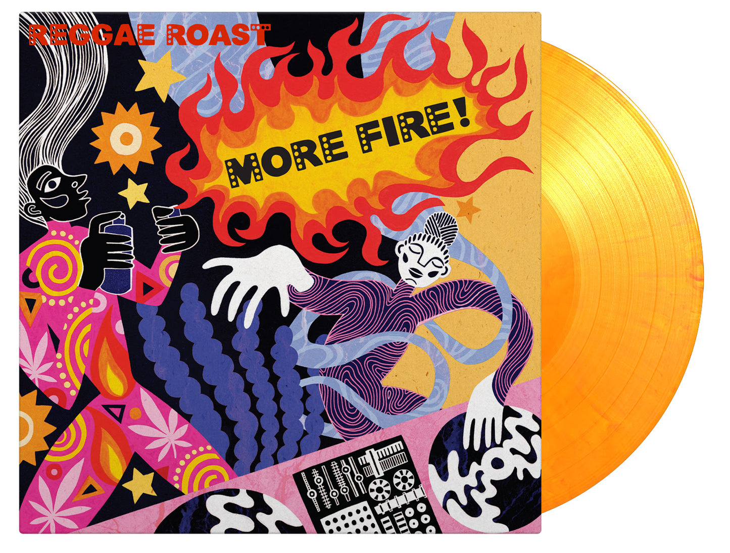 Reggae Roast - More Fire (2LP Coloured)