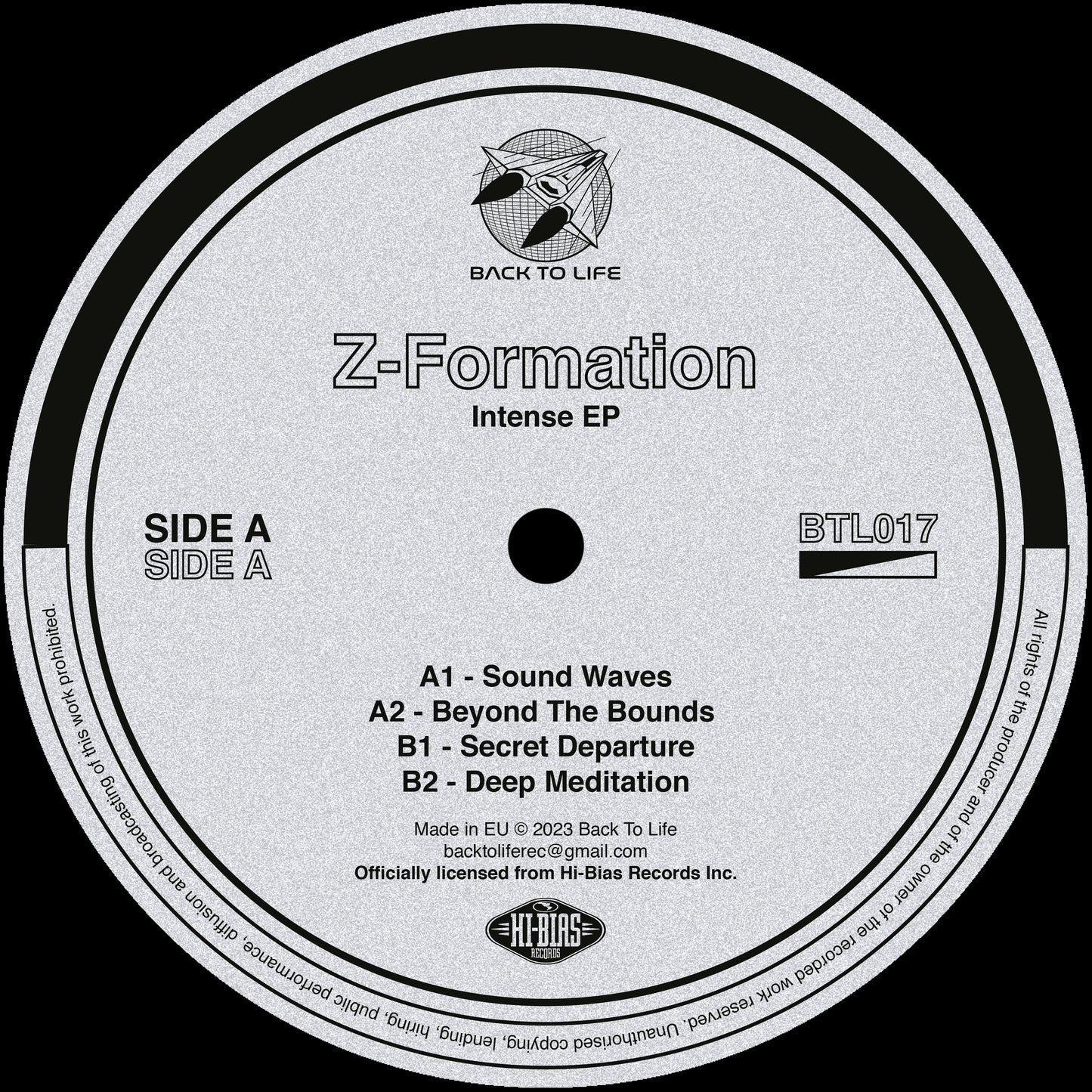 Z-Formation - Intense EP