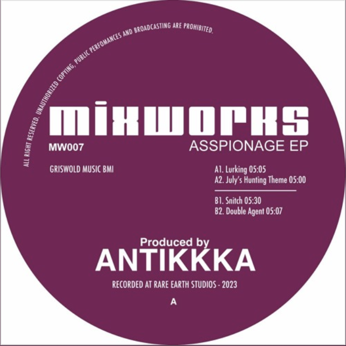 Antikkka - Asspionage EP
