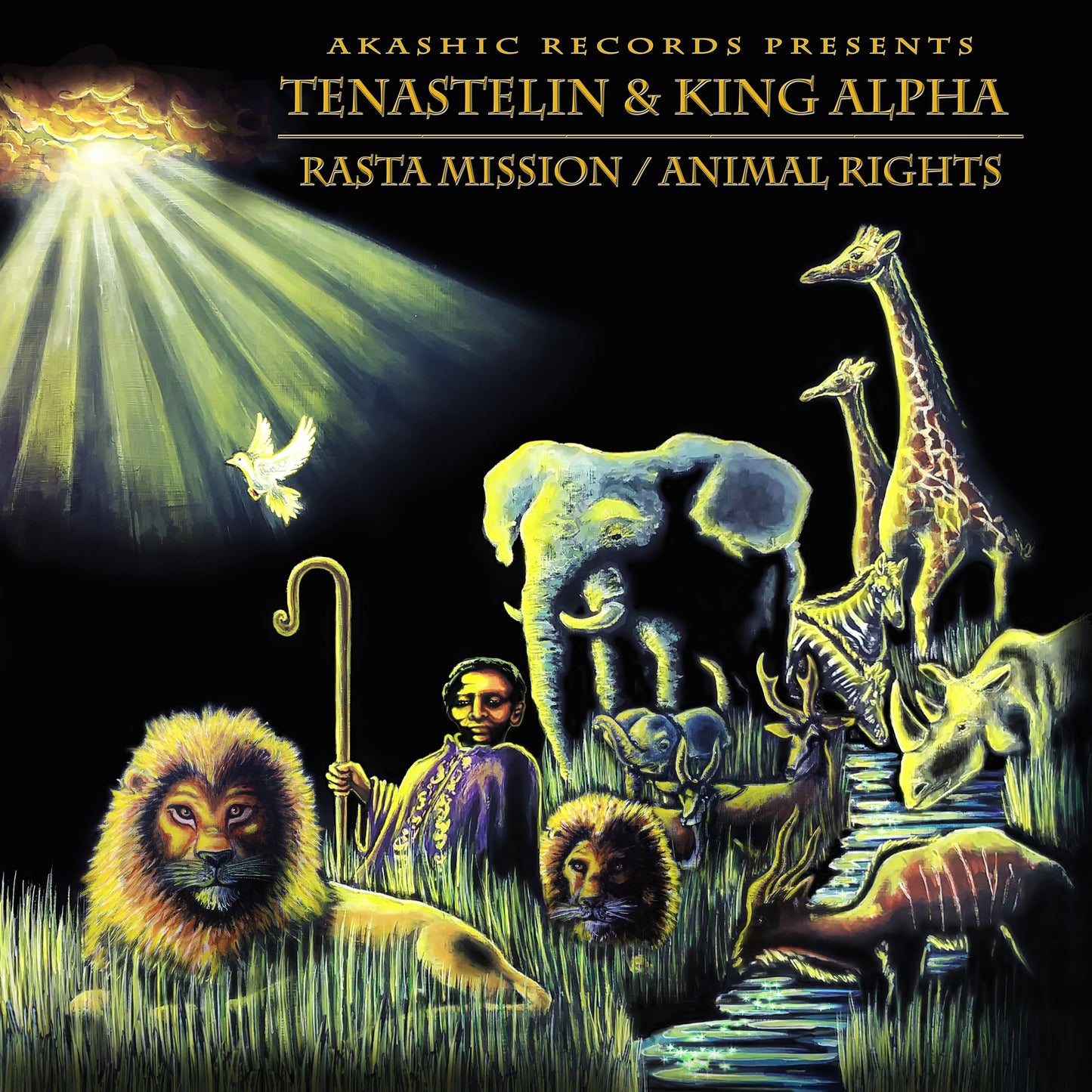 Tenastelin & King Alpha - Rasta Mission / Animal Rights