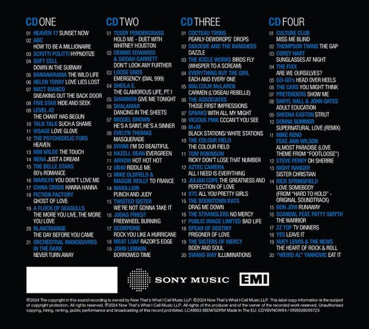 Various Artists - NOW Yearbook - The Vault: 1984 4CD (Standard Edition)