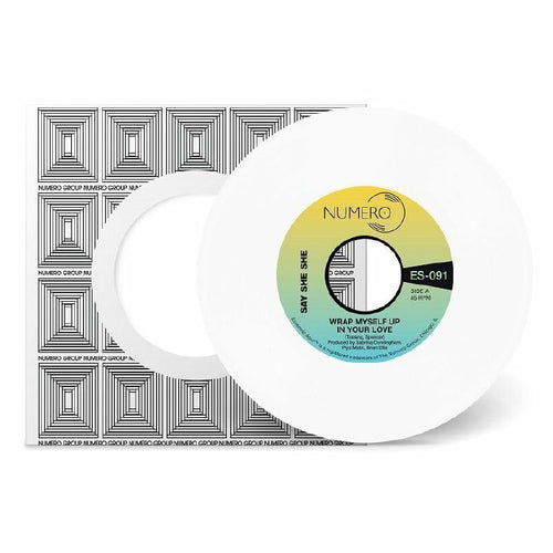 Say She She & Jim Spencer - Wrap Myself Up In Your Love [7" Discodelic White Vinyl]