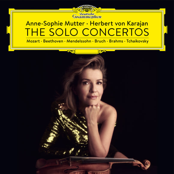 ANNE-SOPHIE MUTTER & HERBERT CON KARAJAN - The Solo Concertos [5LP]