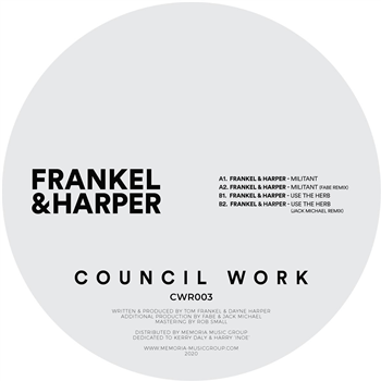 Frankel & Harper - Militant EP