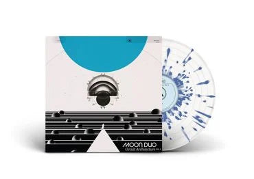 MOON DUO - OCCULT ARCHITECTURE VOL 2 (WHITE WITH SKY BLUE SPLATTER)