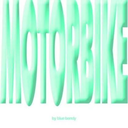 Blue Bendy - Motorbike