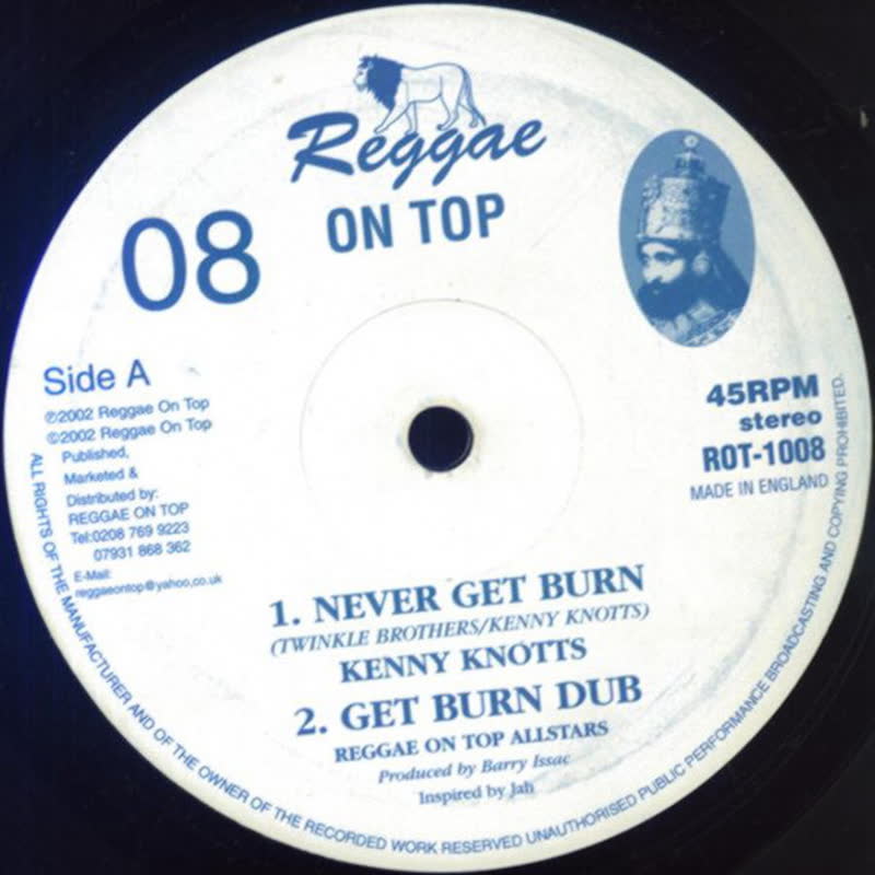 Kenny Knotts - Never Get Burn / Soldiers of Jah