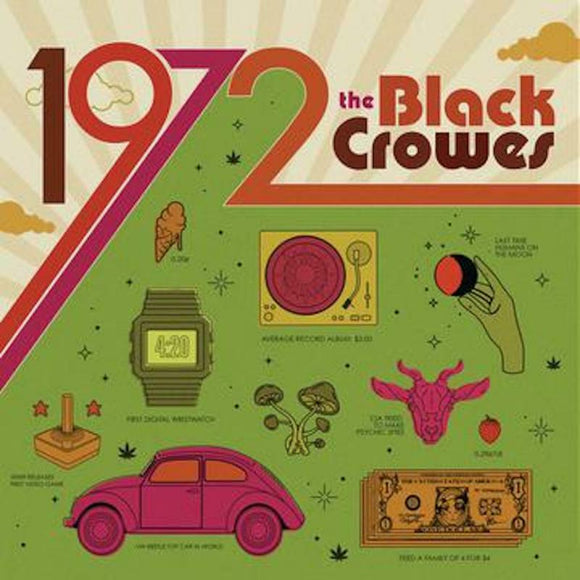THE BLACK CROWES - 1972 [LP]