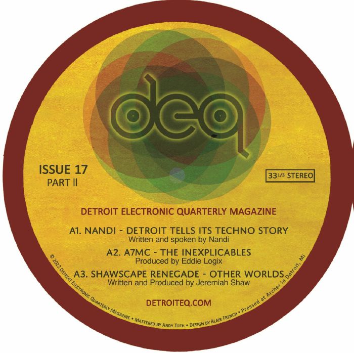VARIOUS - Detroit Electronic Quarterly Volume 17 & 18 EP Part 2