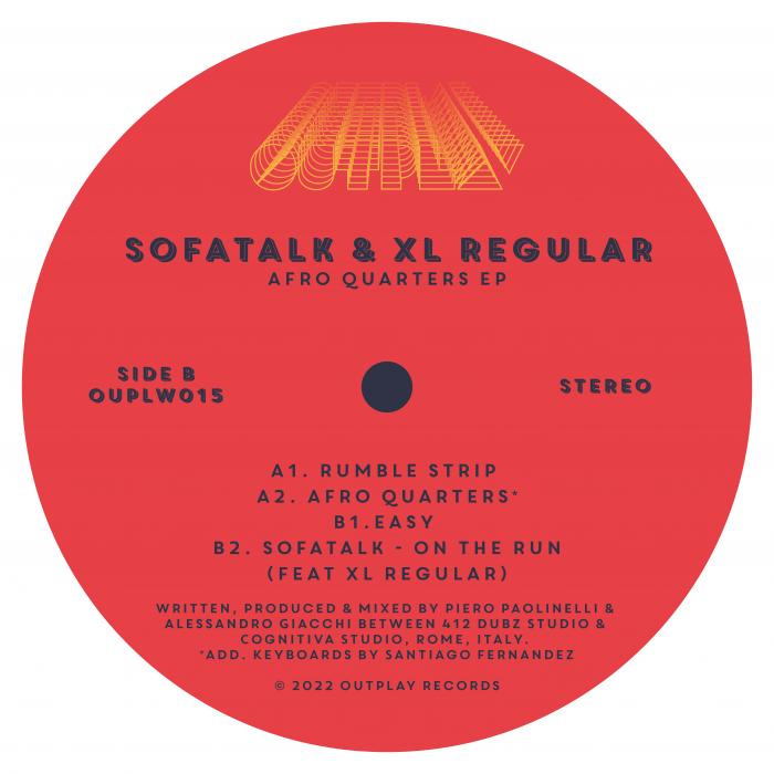 Sofatalk & XL Regular - Afro Quarters EP